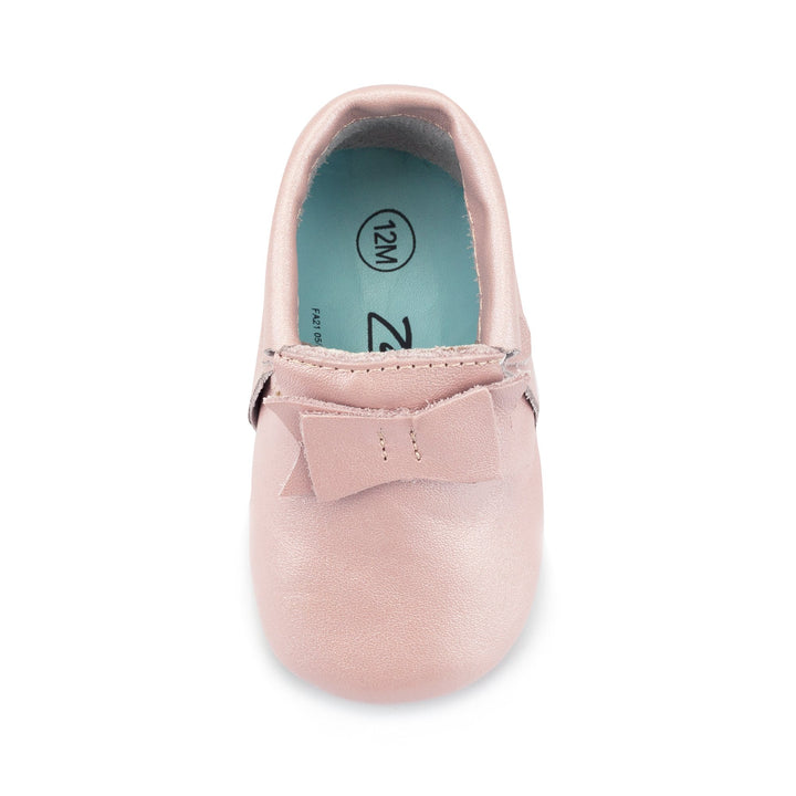 Zutano Baby Shoe Pink Shimmer 