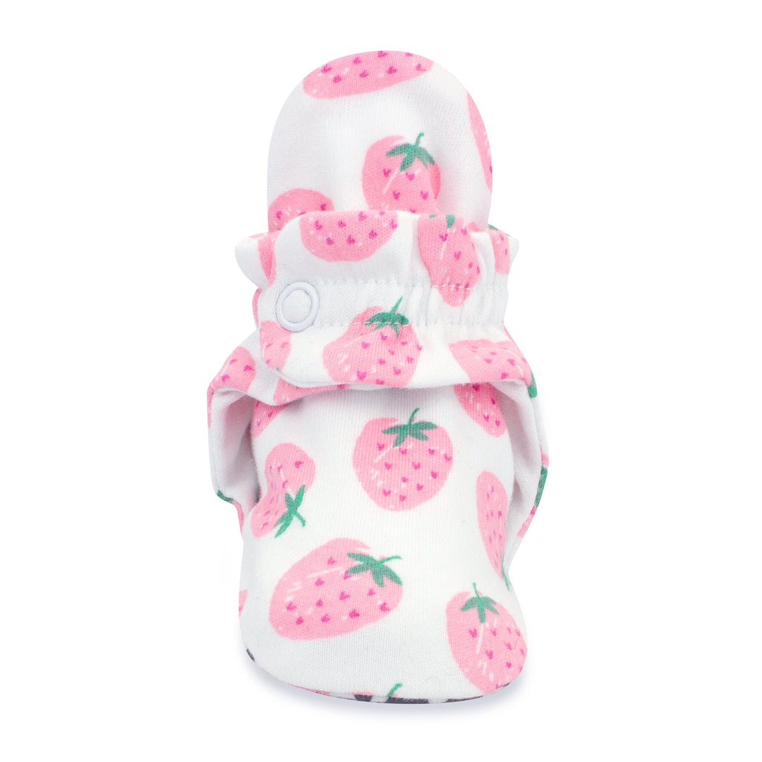 Organic Cotton Gripper Booties offer certified organic cotton interlock inside and out for extra comfort and softness at a lighter weight.