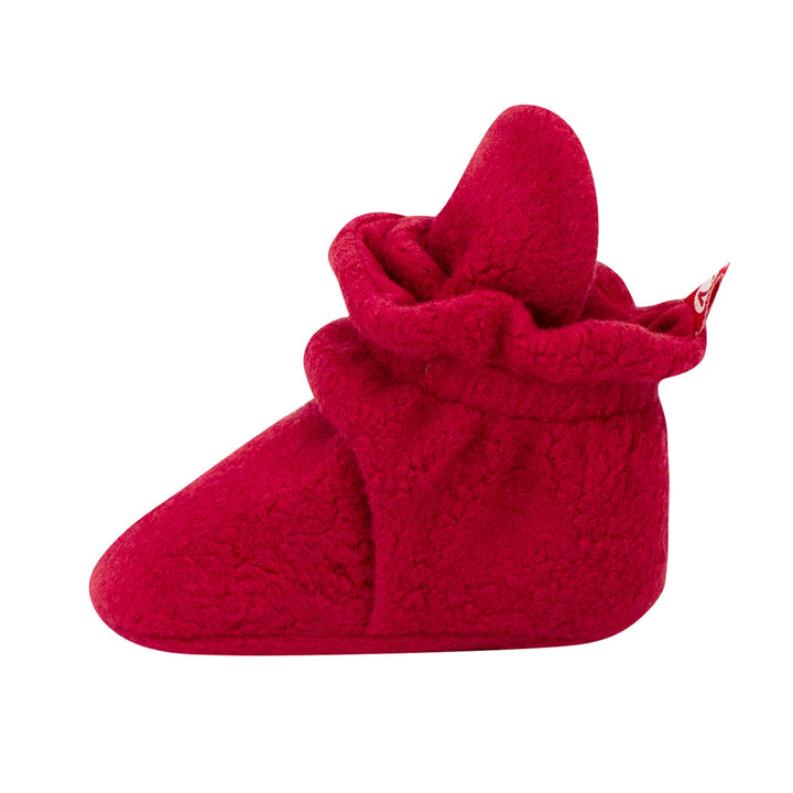 Zutano baby Bootie Cozie Fleece Baby Bootie - Cranberry