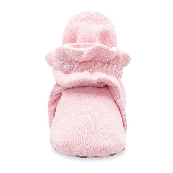 Zutano baby Bootie Organic Cotton Gripper Baby Bootie - Baby Pink
