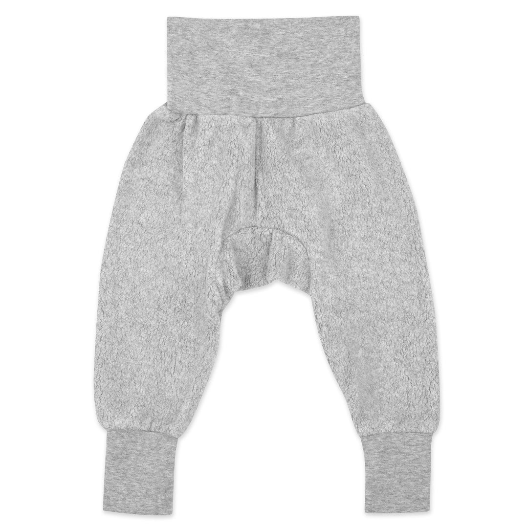 Zutano cozie fleece cuff pant - Heather gray
