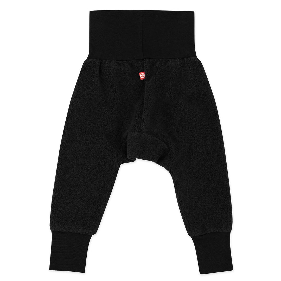 Zutano baby Bottom Cozie Fleece Cuff Pant - Black