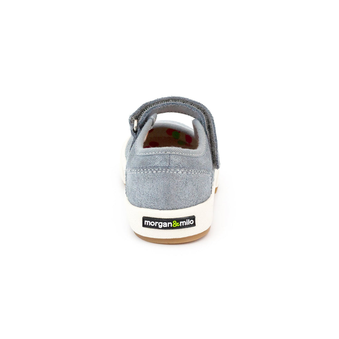 Zutano baby Shoe Charlotte Mary Jane Shoe - Blue Gray