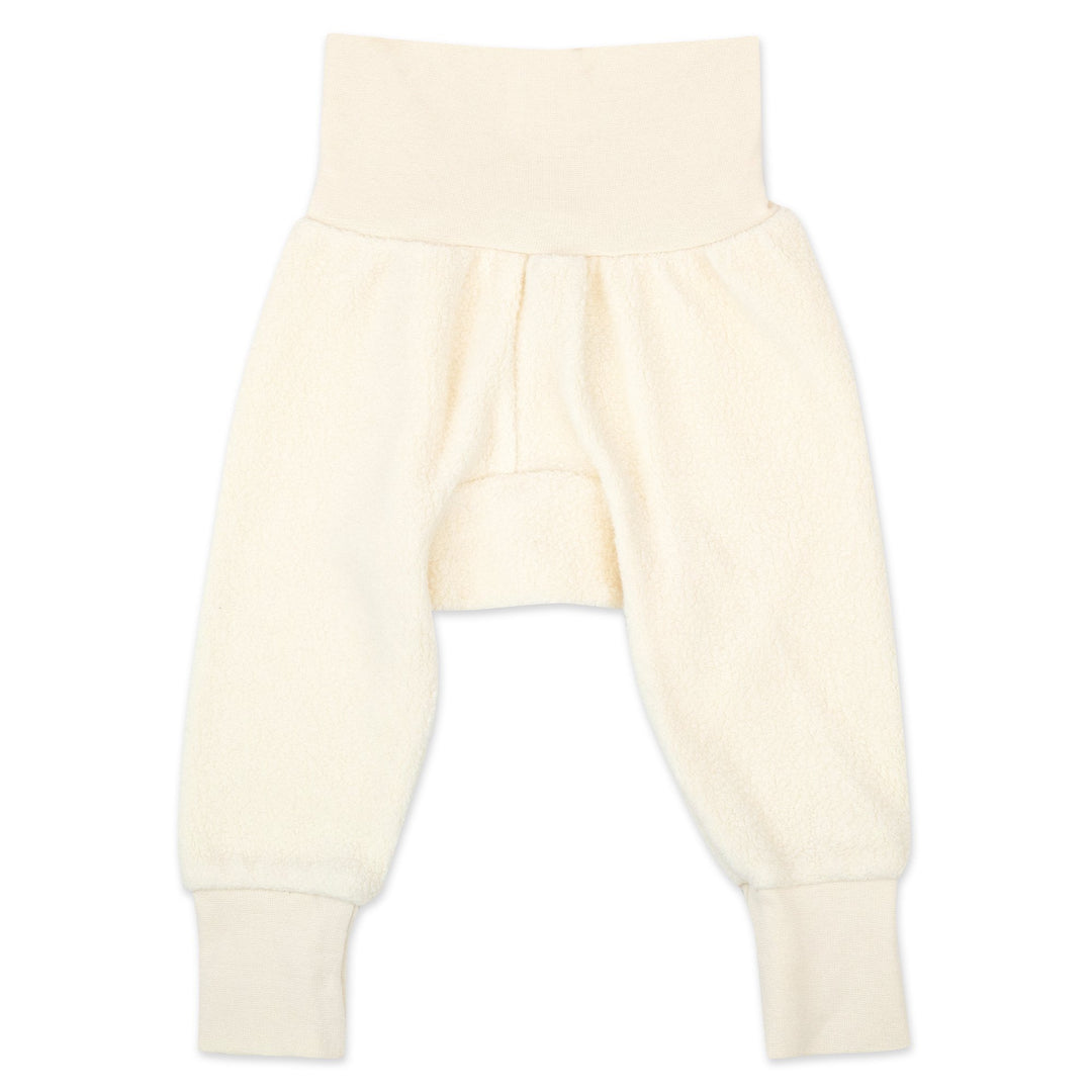 Zutano cozie fleece cuff pant - Cream color 