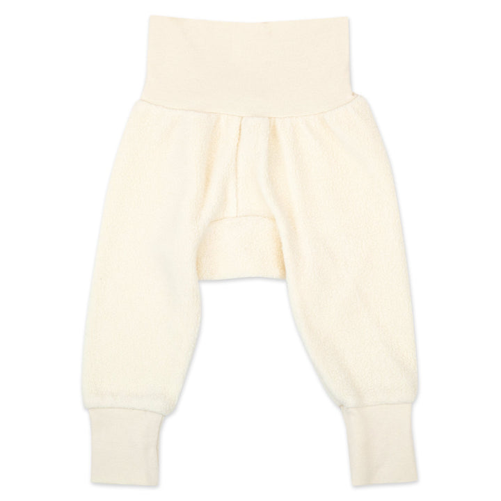 Zutano cozie fleece cuff pant - Cream color 
