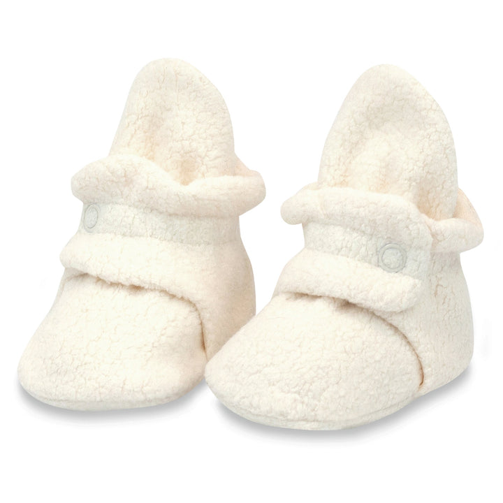 Zutano fleece baby bootie - Cream color