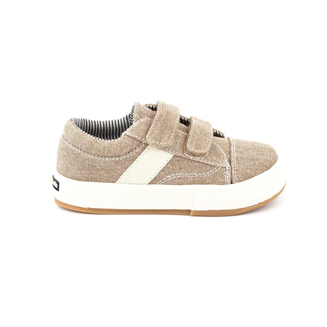 Zutano baby Shoe Miles Double V Shoe - Khaki