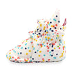 Zutano baby Bootie Confetti Organic Cotton Gripper Baby Bootie
