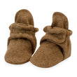 Zutano baby Bootie Cozie Fleece Baby Bootie - Heather Mocha