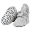 Zutano baby Bootie Cozie Fleece Gripper Baby Bootie 3 Pack - Heather Gray