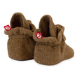 Zutano baby Bootie Cozie Fleece Gripper Baby Bootie - Heather Mocha