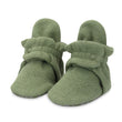 Zutano baby Bootie Cozie Fleece Gripper Baby Bootie - Olive