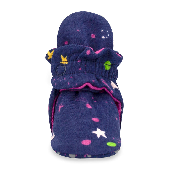 Zutano baby Bootie Galaxy Organic Cotton Gripper Baby Bootie