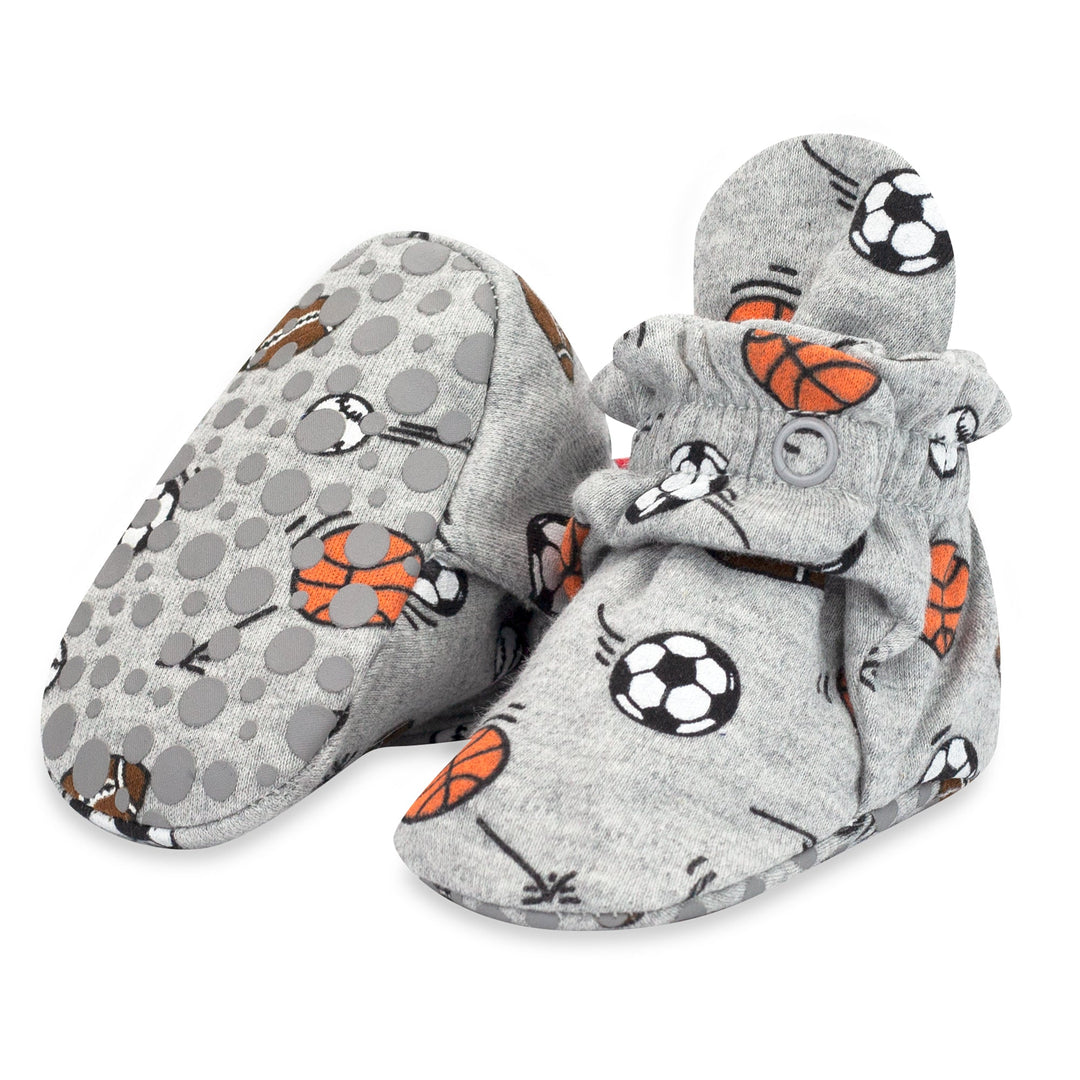 Zutano baby Bootie Major League Organic Cotton Gripper Baby Bootie