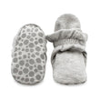 Zutano baby Bootie Organic Cotton Gripper Baby Bootie - Heather Gray