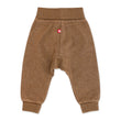Zutano baby Bottom Cozie Fleece Cuff Pant - Heather Mocha