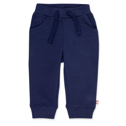 Zutano baby Bottom Organic Cotton Pocket Jogger Pant - True Navy