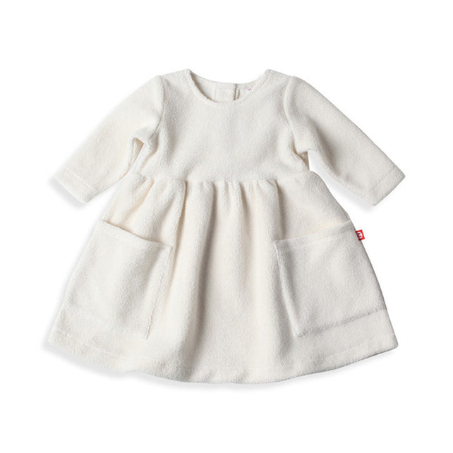 Zutano baby Dress Cozie Dress - Cream