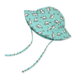 Zutano baby Hat Baby Shark Organic Cotton Sun Hat