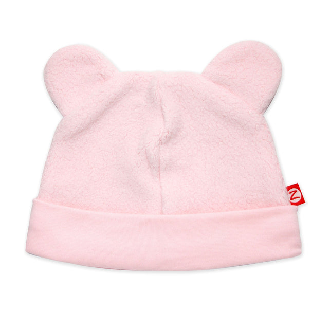 Zutano baby Hat Cozie Fleece Hat - Baby Pink