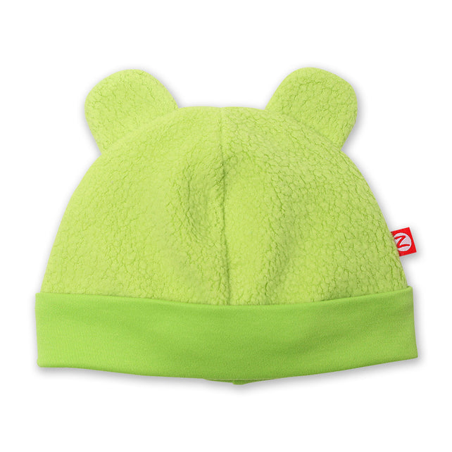 Zutano baby Hat Cozie Fleece Hat - Lime