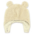Zutano baby Hat Furry Bear Hat - Oat
