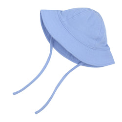 Zutano baby Hat Organic Cotton Sun Hat - Light Blue