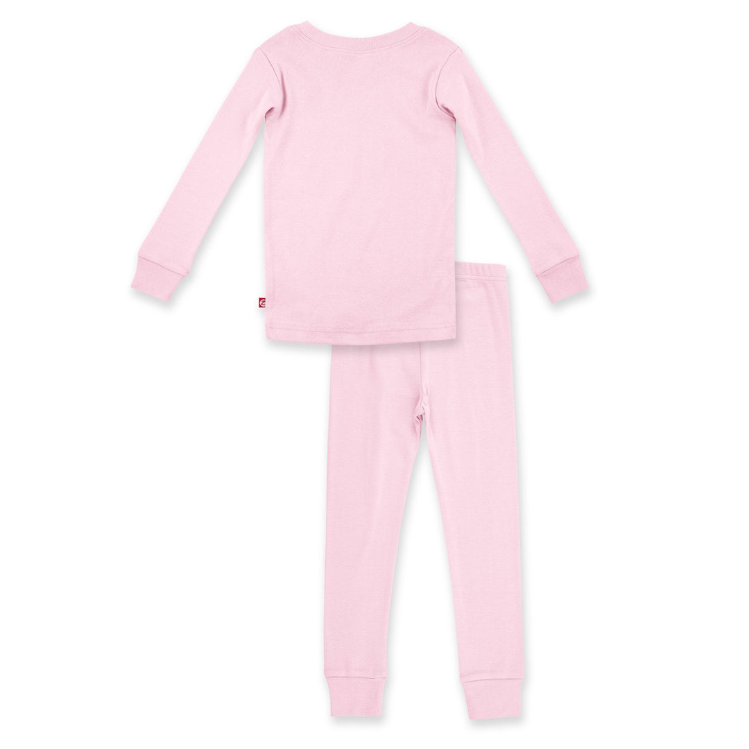 Organic Cotton Pajama Set - Baby Pink – Zutano