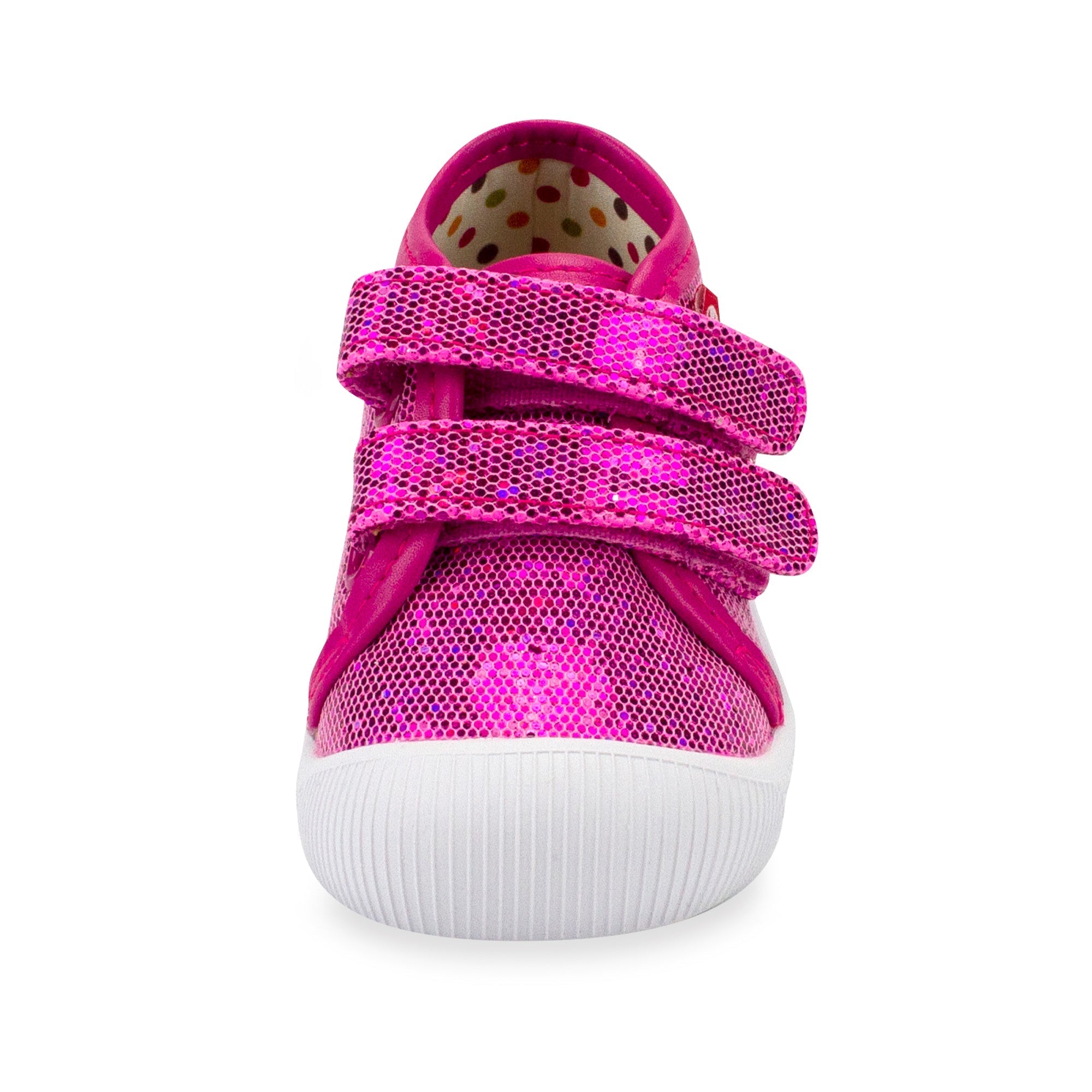 半額以下で買えるクーポン特集 Nina Double V Baby Shoe - Azalea Sparkle – Zutano 靴