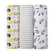Zutano baby Swaddle Gray Elephant Swaddle Pack