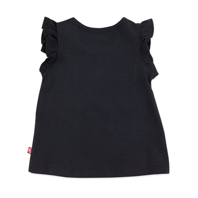 Zutano baby Top Hashtag Organic Cotton Flutter Top