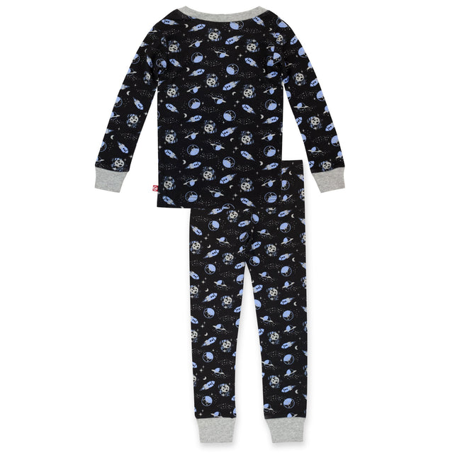 Zutano Pajama Lost In Space Organic Cotton Pajama Set