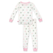 Zutano Pajama Stars Organic Cotton Pajama Set - Baby Pink