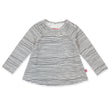 Zutano Top Pencil Stripe Organic Cotton Long Sleeve Peasant Top
